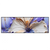 Xxl Wandbild Abstrakte Blumenformen Panorama Produktvorschau Frontal