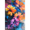 Xxl Wandbild Abstrakte Blumenpracht Hochformat Motivvorschau