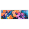 Xxl Wandbild Abstrakte Blumenpracht Panorama Produktvorschau Frontal