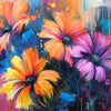Xxl Wandbild Abstrakte Blumenpracht Quadrat Motivvorschau