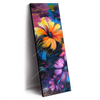 Xxl Wandbild Abstrakte Blumenpracht Schmal Produktvorschau Seitlich
