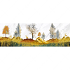Xxl Wandbild Abstrakte Landschaft No 1 Panorama Motivvorschau
