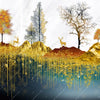 Xxl Wandbild Abstrakte Landschaft No 1 Quadrat Motivvorschau