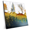 Xxl Wandbild Abstrakte Landschaft No 1 Quadrat Produktvorschau Seitlich