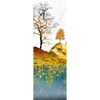 Xxl Wandbild Abstrakte Landschaft No 1 Schmal Motivvorschau