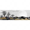Xxl Wandbild Abstrakte Landschaft No 2 Panorama Motivvorschau