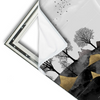 Xxl Wandbild Abstrakte Landschaft No 2 Querformat Materialvorschau