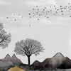 Xxl Wandbild Abstrakte Landschaft No 2 Querformat Zoom