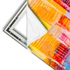 Xxl Wandbild Abstrakte Skyline Hochformat Materialvorschau