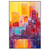 Xxl Wandbild Abstrakte Skyline Hochformat Produktvorschau Frontal