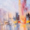 Xxl Wandbild Abstrakte Skyline No 2 Hochformat Zoom