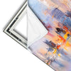 Xxl Wandbild Abstrakte Skyline No 2 Quadrat Materialvorschau