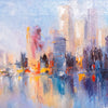 Xxl Wandbild Abstrakte Skyline No 2 Quadrat Motivvorschau