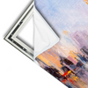 Xxl Wandbild Abstrakte Skyline No 2 Querformat Materialvorschau