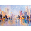 Xxl Wandbild Abstrakte Skyline No 2 Querformat Motivvorschau