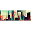 Xxl Wandbild Abstrakte Skyline No 3 Panorama Motivvorschau