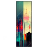 Xxl Wandbild Abstrakte Skyline No 3 Schmal Produktvorschau Frontal