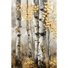 Xxl Wandbild Abstrakter Birkenwald Hochformat Motivvorschau