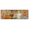 Xxl Wandbild Abstrakter Bluetenzauber In Orange Panorama Produktvorschau Frontal