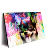 Xxl Wandbild Abstrakter Chihuahua Querformat Produktvorschau Seitlich