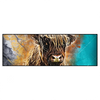 Xxl Wandbild Abstrakter Highlander Panorama Produktvorschau Frontal