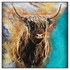 Xxl Wandbild Abstrakter Highlander Quadrat Produktvorschau Frontal