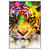 Xxl Wandbild Abstrakter Tiger Hochformat Produktvorschau Frontal