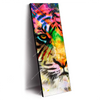 Xxl Wandbild Abstrakter Tiger Schmal Produktvorschau Seitlich