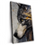 Xxl Wandbild Abstrakter Wolf In Gold Und Grau Hochformat Produktvorschau Seitlich