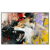 Xxl Wandbild Abstrakter Wolf Querformat Produktvorschau Frontal