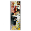 Xxl Wandbild Abstrakter Wolf Schmal Produktvorschau Frontal