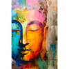 Xxl Wandbild Abstraktes Buddha Gesicht Hochformat Motivvorschau