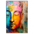 Xxl Wandbild Abstraktes Buddha Gesicht Hochformat Produktvorschau Frontal