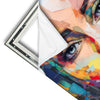 Xxl Wandbild Abstraktes Frauenportraet Aurora Hochformat Materialvorschau