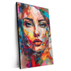 Xxl Wandbild Abstraktes Frauenportraet Aurora Hochformat Produktvorschau Seitlich
