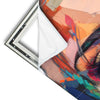 Xxl Wandbild Abstraktes Frauenportraet Aurora Schmal Materialvorschau