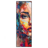 Xxl Wandbild Abstraktes Frauenportraet Aurora Schmal Produktvorschau Frontal