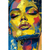 Xxl Wandbild Abstraktes Frauenportraet Gloria Hochformat Motivvorschau