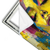 Xxl Wandbild Abstraktes Frauenportraet Gloria Querformat Materialvorschau