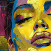 Xxl Wandbild Abstraktes Frauenportraet Gloria Querformat Zoom