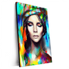 Xxl Wandbild Abstraktes Frauenportraet Scarlett Hochformat Produktvorschau Seitlich