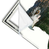 Xxl Wandbild Adler Wald Hochformat Materialvorschau