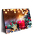 Xxl Wandbild Adventskerze Mit Weihnachtsschmuck Querformat Produktvorschau Seitlich