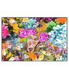 Xxl Wandbild Aeffchen Blumen Querformat Produktvorschau Frontal