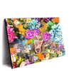 Xxl Wandbild Aeffchen Blumen Querformat Produktvorschau Seitlich
