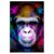 Xxl Wandbild Affe Pop Art No 1 Hochformat Produktvorschau Frontal