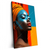 Xxl Wandbild Afrikanische Frau Mit Turban Hochformat Produktvorschau Seitlich