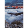 Xxl Wandbild Alpen Im Nebel Hochformat Motivvorschau