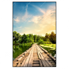 Xxl Wandbild Alte Bruecke Am Fluss Hochformat Produktvorschau Frontal