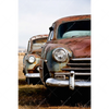 Xxl Wandbild Alte Rostige Autos Hochformat Motivvorschau